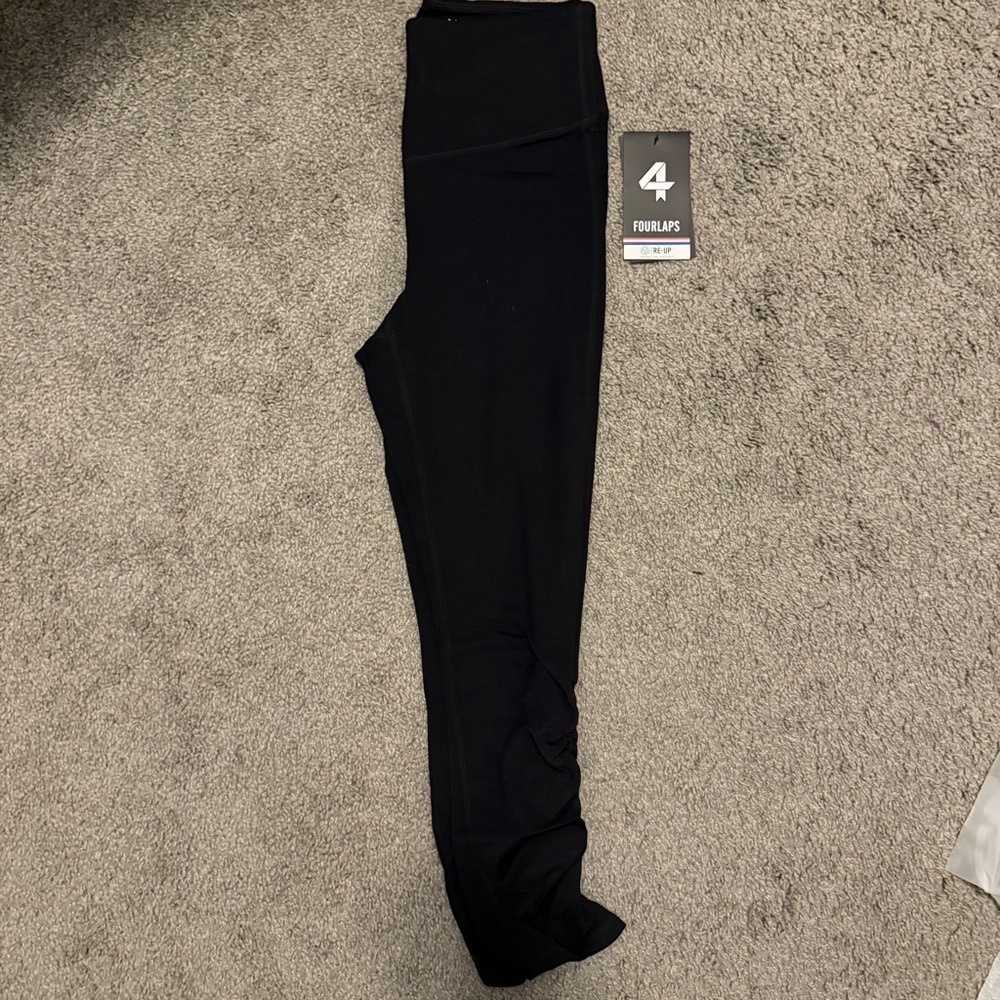 Fourlaps Women's Black Leggings